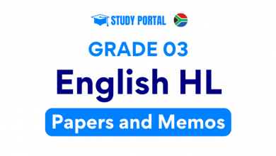 Grade 03 English HL Paper