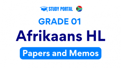 Grade 01 Afrikaans HL Papers and Memos