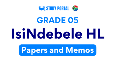 Grade 5 IsiNdebele Papers