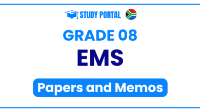 Grade 8 EMS Past Papers