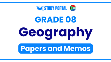 Grade 8 geography past exam papers